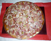 Deliciosa pizza de liquidificador