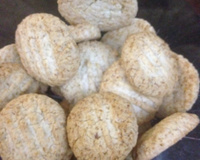 Sequilhos funcionais com aveia e óleo de coco