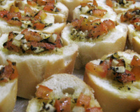 Mini bruschetas