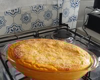 Suflê de 4 legumes no liquidificador