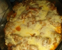 Filé à parmegiana ao forno