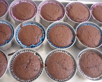 Cupcake fácil de chocolate