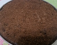 Bolo simples de chocolate com Licor Amarula