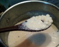 Canjica branca cremosa (Mungunzá)