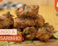 Frango à passarinho super crocante