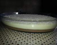 Duo creme de coco e chocolate