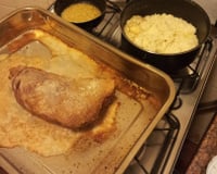 Maminha com sal grosso