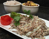 Carne de sol na nata