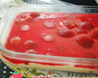 Pavê de morango fácil