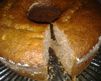 Bolo de banana de liquidificador