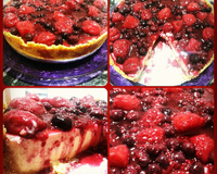 Cheesecake de amora