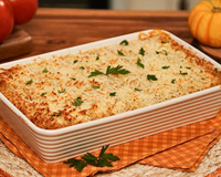 Nem batata, nem mandioca: o melhor escondidinho é feito com esse legume e tem recheio de carne-seca