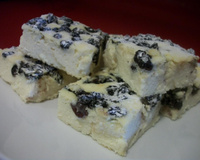 Torta de ricota com passas