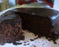 Bolo de chocolate fofinho de micro-ondas