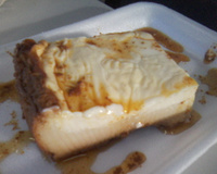 Bolo pudim de pão em calda