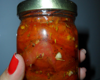 Tomate seco de micro-ondas