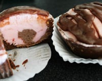 Cupcake Gelado de Nutella