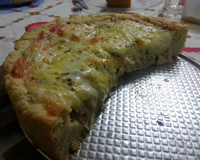 Torta de palmito da juçara