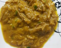 Sopa creme de abóbora cabotiá com carne