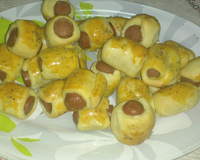 Enroladinho de salsicha