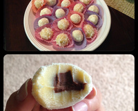 Brigadeiro de leite em pó com creme de avelã