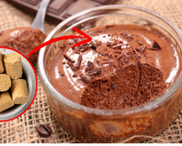 Mousse de chocolate com paçoca na travessa: receita fácil com apenas 4 ingredientes