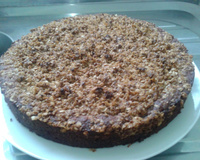 Bolo de banana com aveia