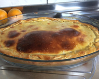 Empadão de frango com catupiry