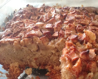 Bolo de maçã com canela