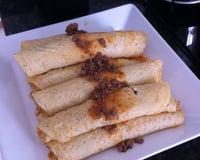 Massa de panqueca sem leite