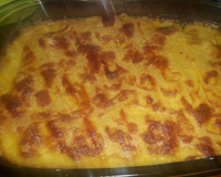 Filé de frango ao creme de milho