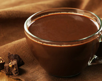 Creme de chocolate - Chocolate quente cremoso
