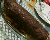 Rocambole de carne moída
