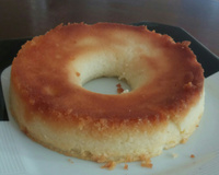 Pudim de arroz cozido