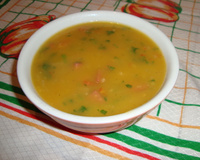 Caldo de mandioquinha