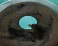 Bolo simples de chocolate