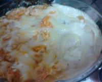 Camarão com requeijão