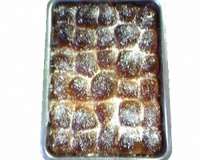 Rosca doce de leite condensado com goiabada