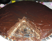 Bolo trufa de maracujá