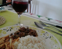 Bife de fígado à moda levantina