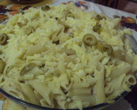 Macarrão com molho branco