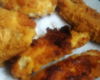 Frango empanado sem ovo muito mais crocante
