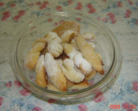 Biscoitinhos amanteigados de laranja