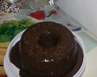 Bolo de chocolate de liqüidificador