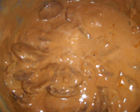 Estrogonofe de linguiça calabresa e champignon