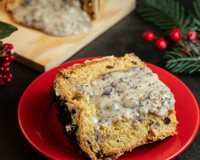 Pavê de panetone com sorvete