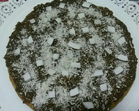 Bolo de milho com coco e aveia