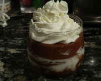 Ganache com chantilly