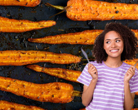 Essa cenoura de 5 minutos será a mais crocante e saborosa que você já fez