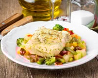 Filé de tilapia na frigideira sem óleo